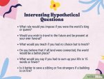 Uncovering the Fun: Weird Hypothetical Questions to Ask