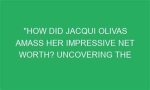 Uncovering the Secrets Behind Her Private Life