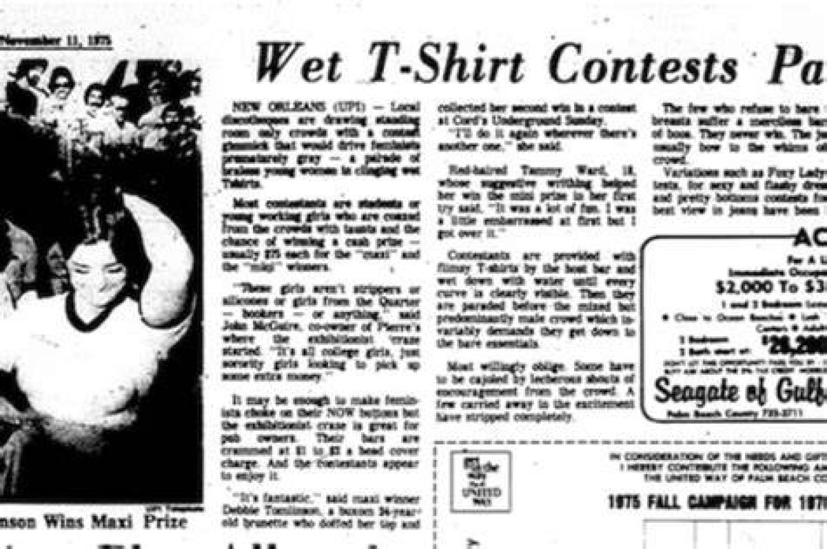 Understanding Wet T-Shirt Contests: a Comprehensive Guide