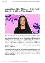 Unveiling Jessica Kirson's Kids: a Glimpse into Her Family Life