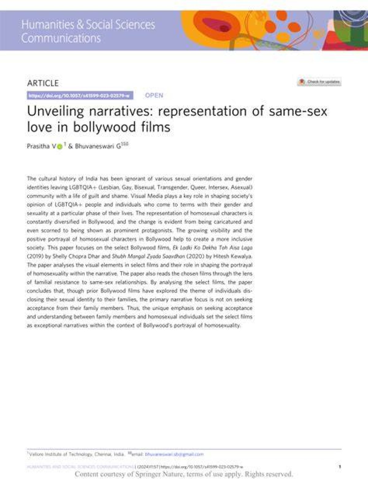 Unveiling Love, Representation, and Societal Shifts