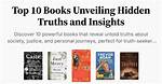Unveiling Surprising Truths and Insights
