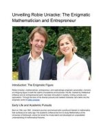 Unveiling the Fortune of an Enigmatic Entrepreneur
