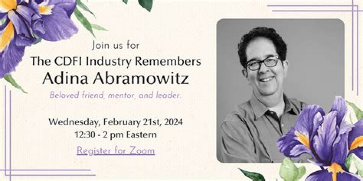 Unveiling the Legacy of Adina Abramowitz: Insights into Community Empowerment