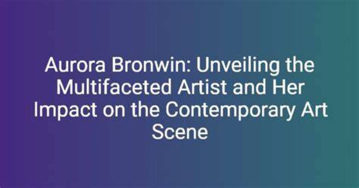 Unveiling the Multifaceted Artist and His Impact