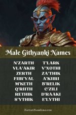 Unveiling the Secrets of Githyanki Names in Dungeons & Dragons