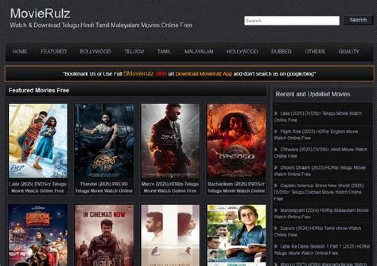 Watch Your Favorite Movies Online with Movierulz. Hd