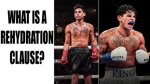 What Is Rehydration Clause in Boxing?