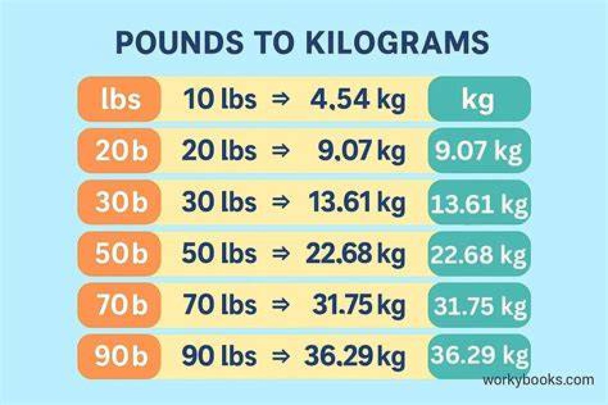 Winkdash | 9.5 Kg to Lbs