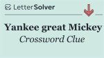 Yankee Great ___ Howard Crossword Clue