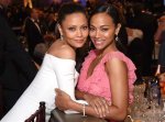 Zoe Saldana and Thandie Newton's Striking Resemblance